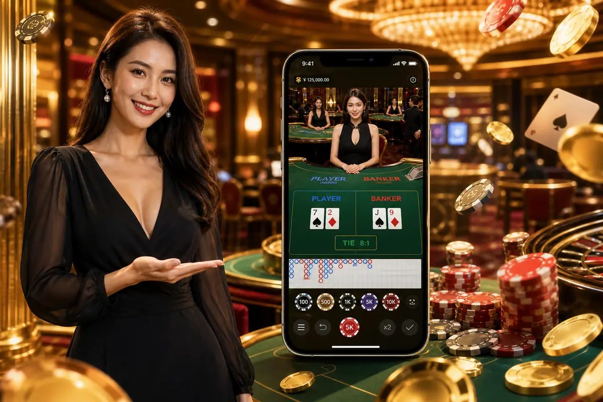 iwang88 Casino suasana live dealer profesional
